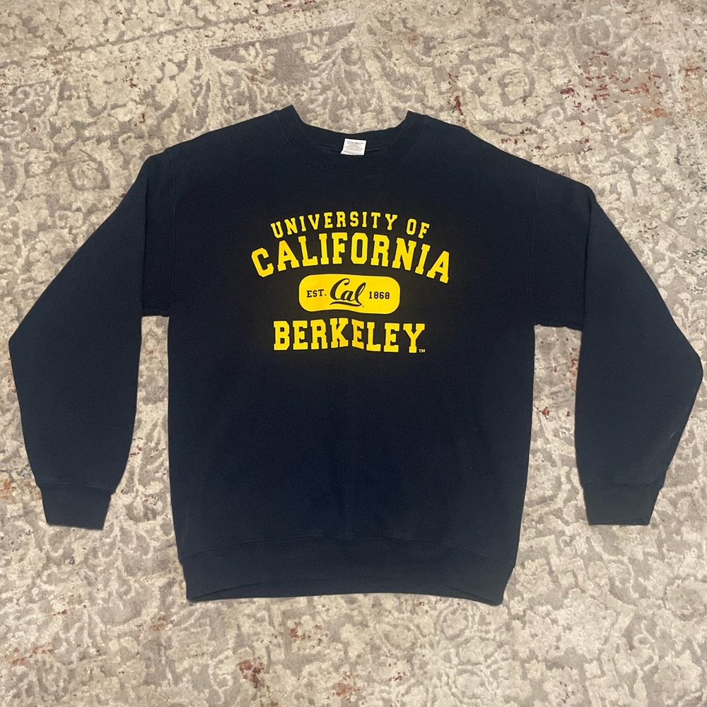 UC Berkeley Navy Blue Medium Crewneck